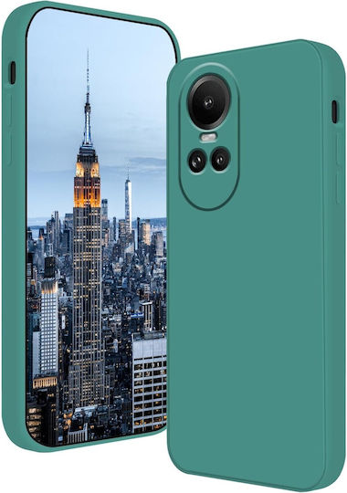 Back Cover Silicon Verde Oppo Reno10 Pro