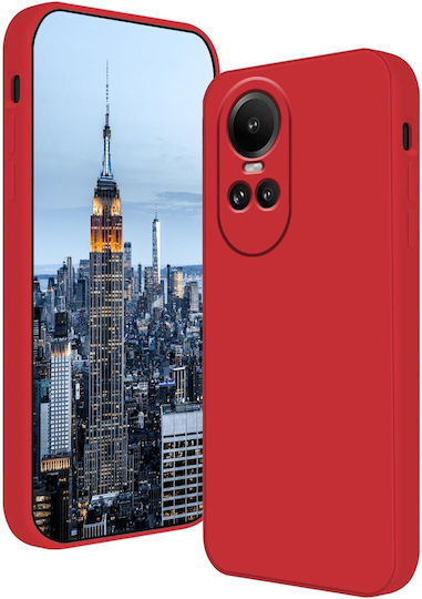 Back Cover Din Silicon Roșu Pentru Oppo Reno10 Pro