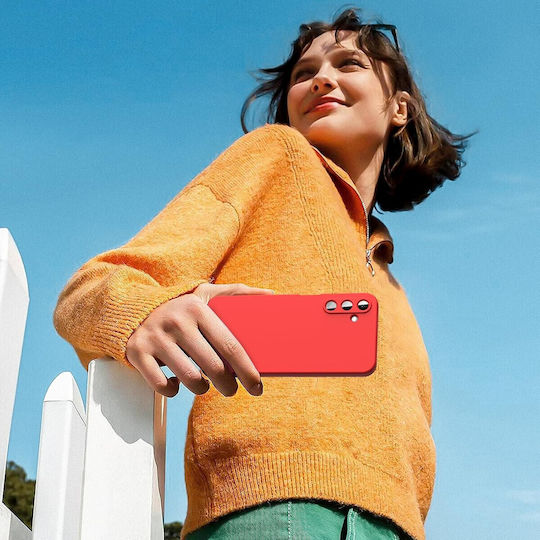 Back Cover Σιλικόνης Κόκκινο (Galaxy A15)