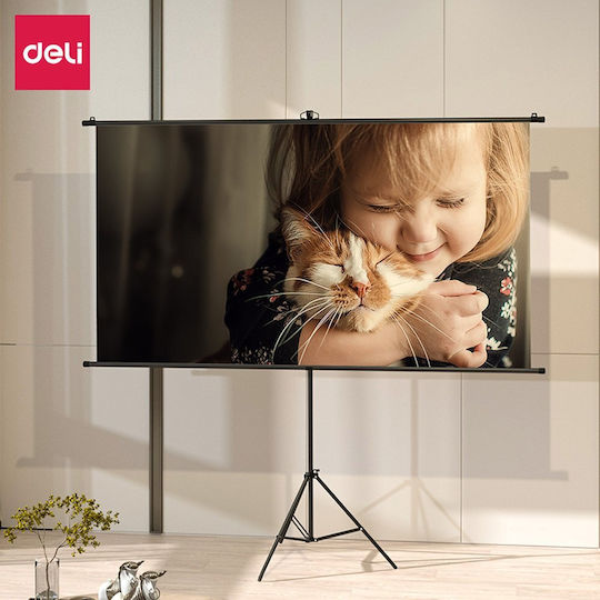 Deli Floor Projection Screen Projector / 100"
