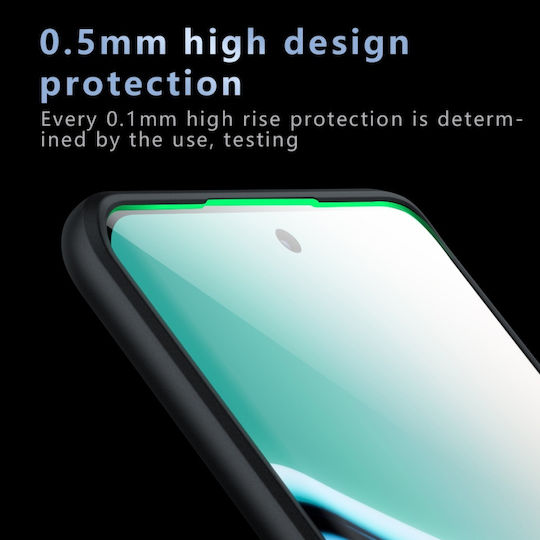 Silikon Umschlag Rückseite Schwarz (Xiaomi 17)