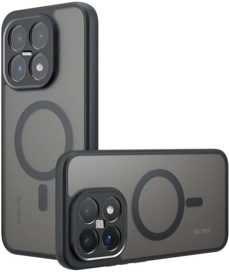 Silikon Umschlag Rückseite Schwarz (Xiaomi 17)