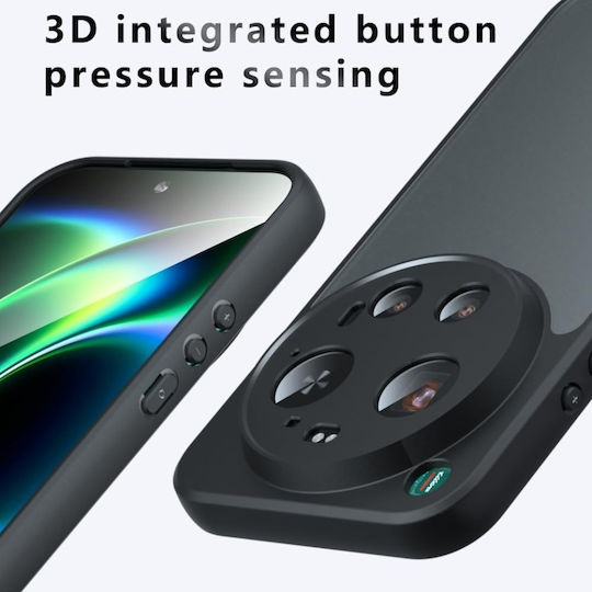 Back Cover Din Silicon Negru (Xiaomi 17 Ultra)