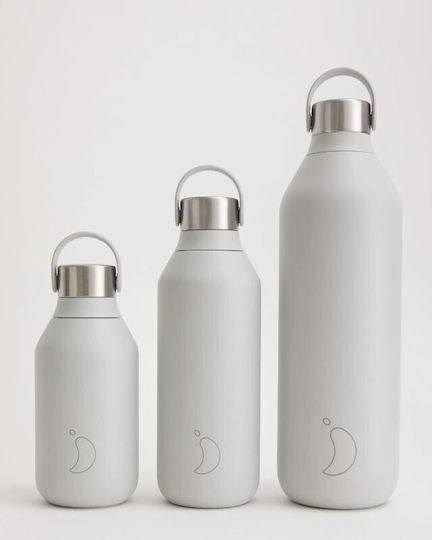 Chilly's Series 2 Bottle Thermos Stainless Steel BPA Free 1lt Granite Gray