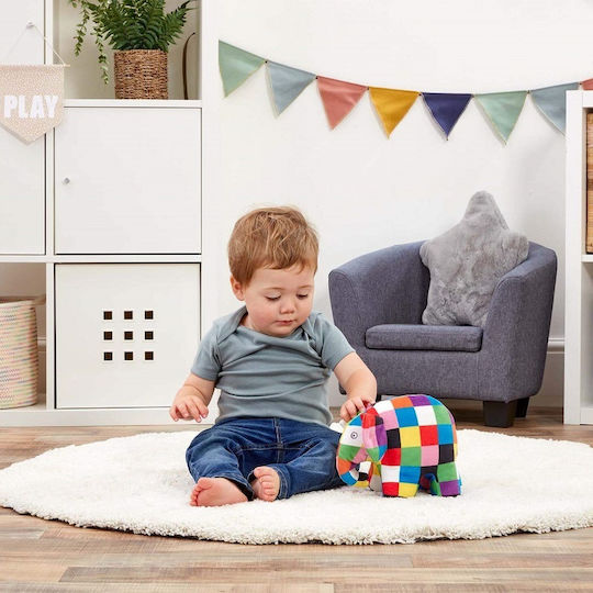 Rainbow Designs Plush Elephant for Newborns 17 cm