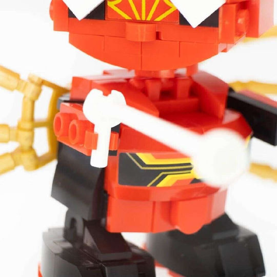 Nice Building Blocks Red Soldier for 6 Plus Years 228 Pieces