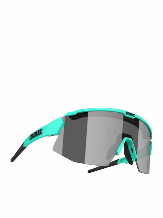 Bliz Unisex Γυαλιά Ηλίου με Ασημί Σκελετό με Καθρέφτη Φακό 345477