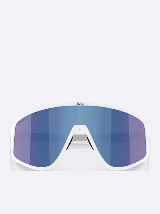 Bliz Unisex Γυαλιά Ηλίου με Λευκό Σκελετό ZB7020-03