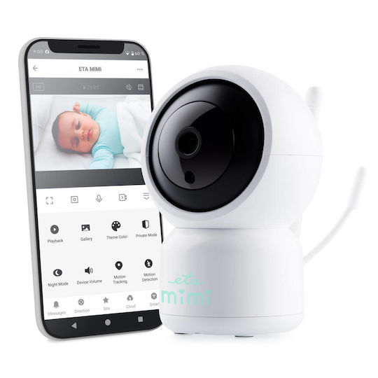ETA Mini Baby Monitor with Two-Way Audio