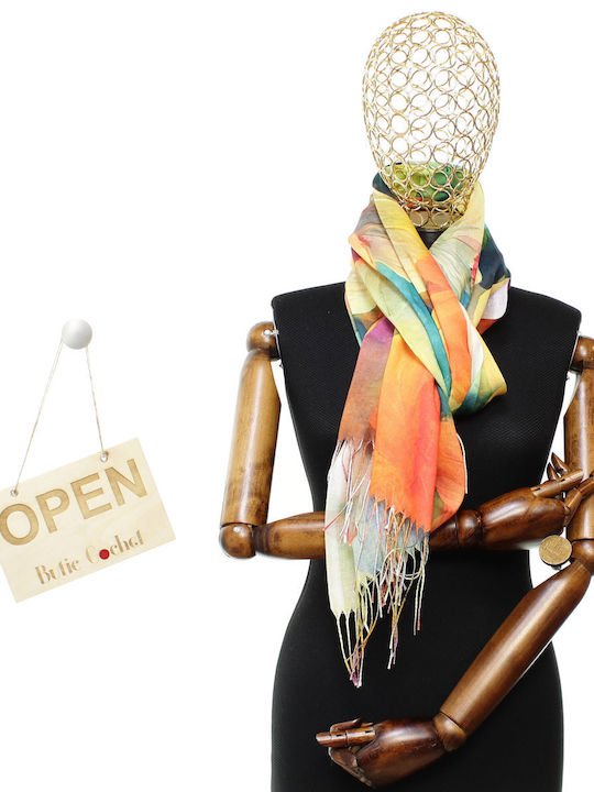 ButicCochet Women's Multicolour Scarf