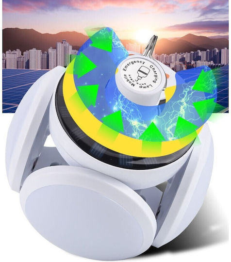 Solar Light 20W 1000lm Cold White 6500K with Motion Sensor IP65