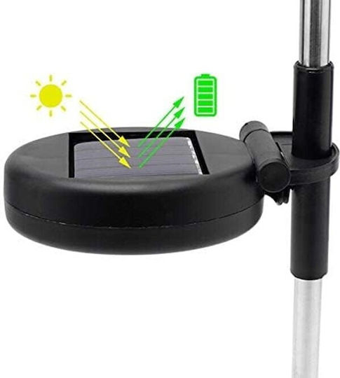 Solarleuchte 55W mit Warmweißem Licht IP55