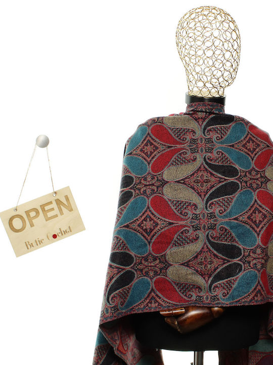 ButicCochet Şal Pentru Femei Multicolor
