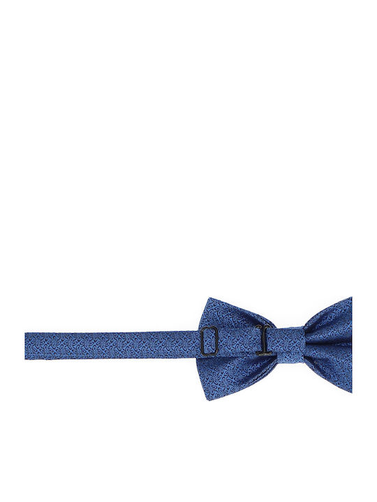 Set 3 Teile Fliegen Manschettenknöpfe Brusttaschentuch Herren ButicCochet Blau Setp293