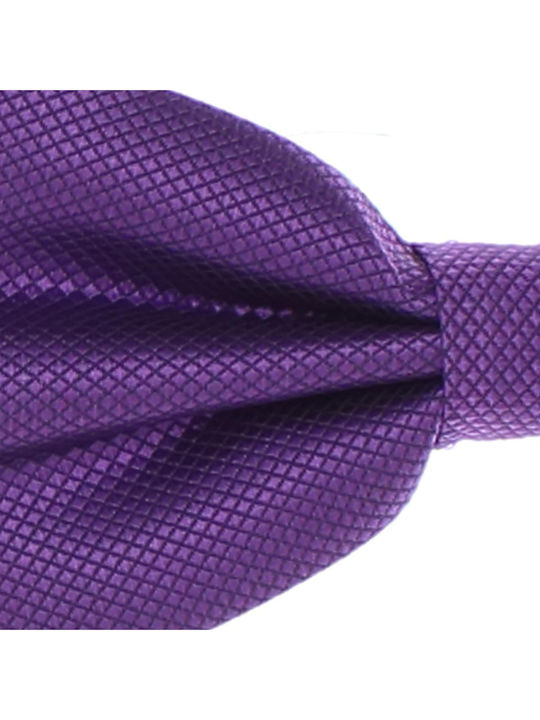 Cravată Papillon Bărbați ButicCochet Material Sintetic 7x12 Cm Violet Pap356