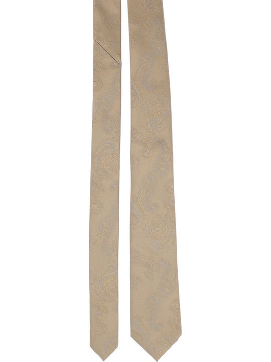 Cravată Papillon Bărbați ButicCochet Din Material Sintetic 148 X 6 Cm Bej Crv384