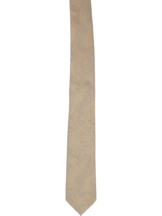 Cravată Papillon Bărbați ButicCochet Din Material Sintetic 148 X 6 Cm Bej Crv384