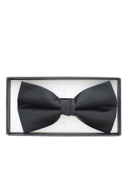 Cravată Papillon Bărbați ButicCochet Din Material Sintetic 7x12 Cm Negru PAP303