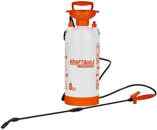 Kraft & Dele Pulverizator Cu Presiune Cu Capacitate 8lt
