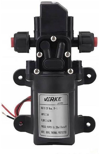 Verke Pulverizator Cu Presiune 12V Cu Baterie 8Ah Cu Capacitate 18lt 4bar În Culoare Gri