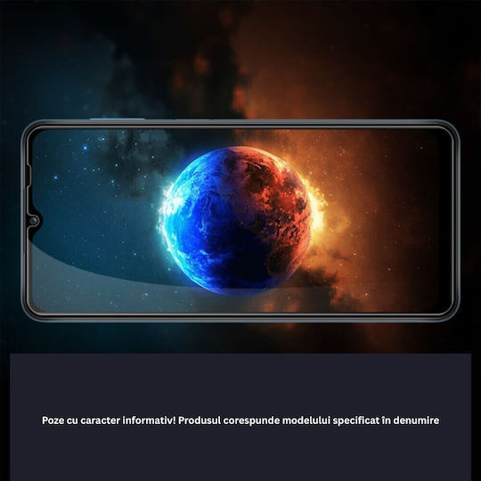 2.5D 0.3mm Пълно Лепило Закалено Стъкло Черен (Realme C53)