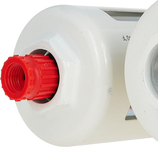 Professional Pneumatic Preparation Unit 1/2" 4 In 1 Tvardy T20021 Pressure Regulator Filter Lubricator