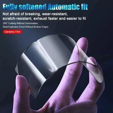 2.5D 0.33mm Ceramic Screen Protector Μαύρο (Galaxy A35)