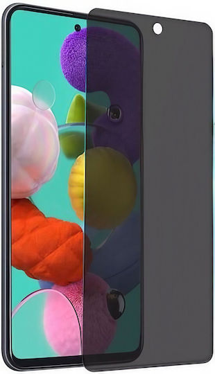 Folie Protecție Telefon 0.3mm Full Glue Privacy Neagră (Galaxy S23)