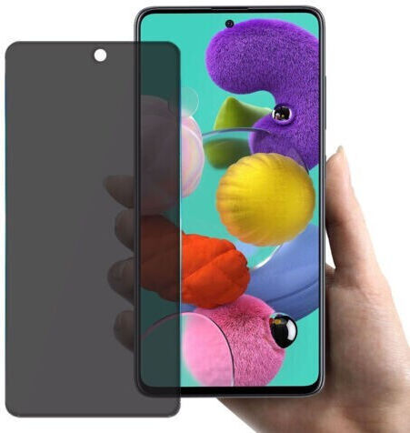 Folie Protecție Telefon 0.3mm Full Glue Privacy Neagră (Galaxy S23)