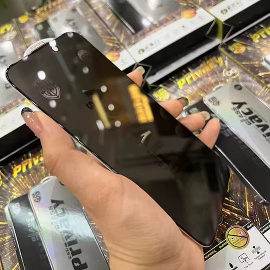 Folie Protectie Telefon 0.3mm Privacy Neagră (Xiaomi 13T Pro)