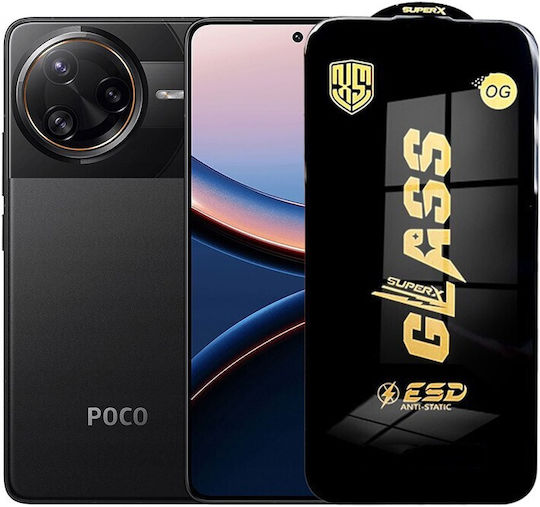0.35mm Screen Protector Negru (Poco F7 Ultra)