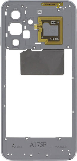 Samsung Cadru Central Galaxy A17 4g Structură Durabilă Pachet Serviciu Gri
