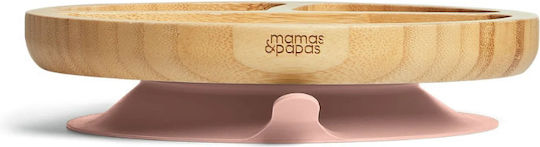 Mamas & Papas Bamboo Pink Feeding Set 4pcs
