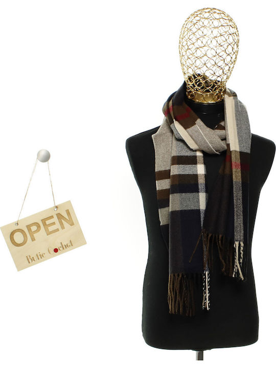 Men's Multicolour Wool Scarf