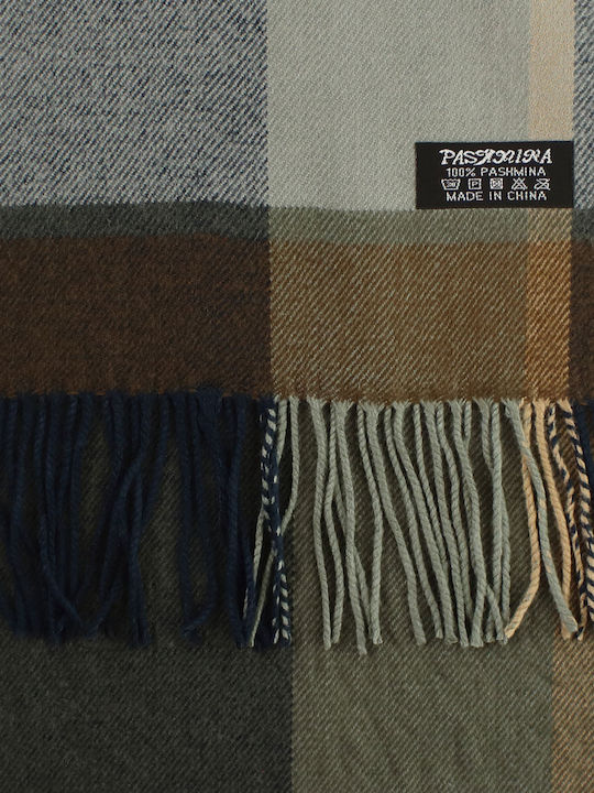 Men's Multicolour Wool Scarf