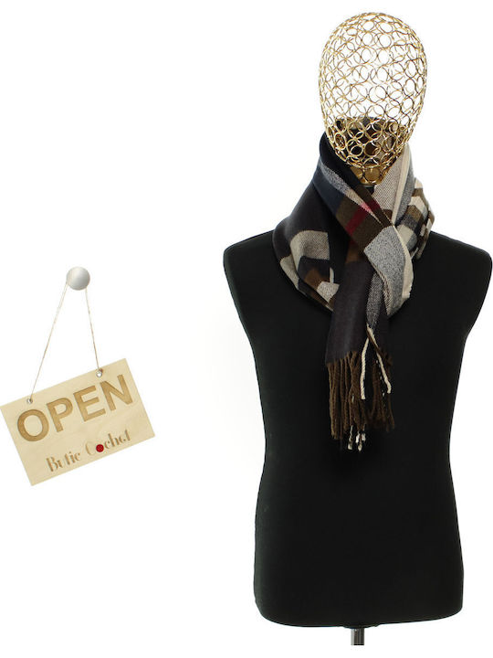 Men's Multicolour Wool Scarf