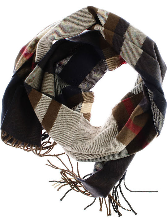 Men's Multicolour Wool Scarf