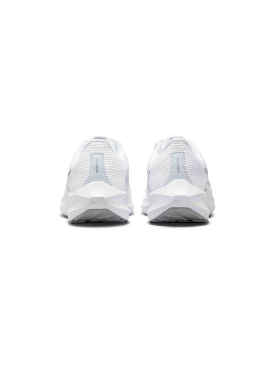 Air Zoom Pegasus 40 Sport Shoes Running White / Pure Platinum / Metallic Silver