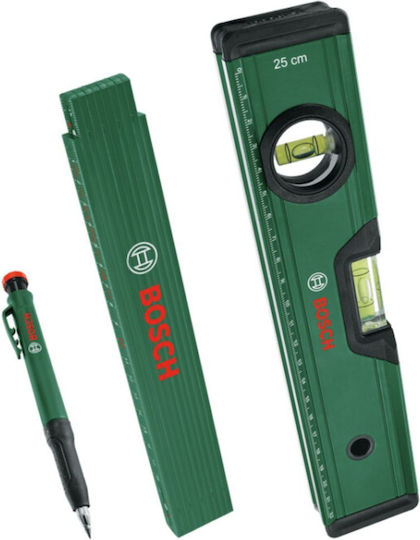 Bosch 1600A02W7S Αλφάδι Σετ 3τμχ