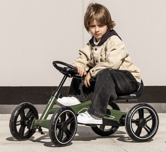 Go-Kart Einsitzer mit Pedal Inspiriert Schwarz für 5+ Jahre