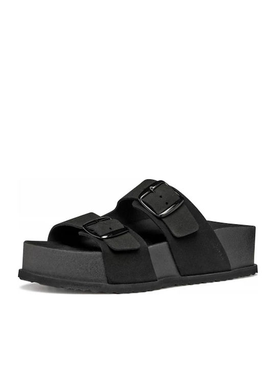 Sandybett Leather Women's Anatomic Sandals Black