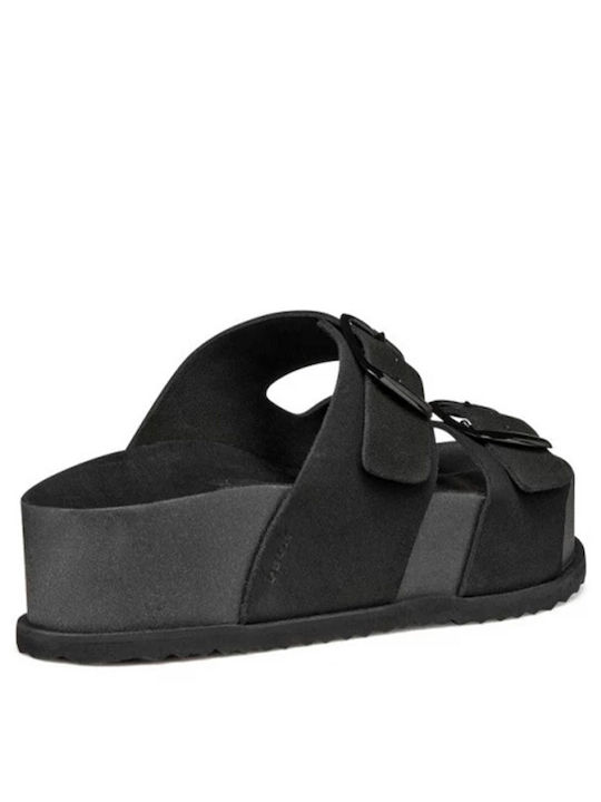 Sandybett Leather Women's Anatomic Sandals Black