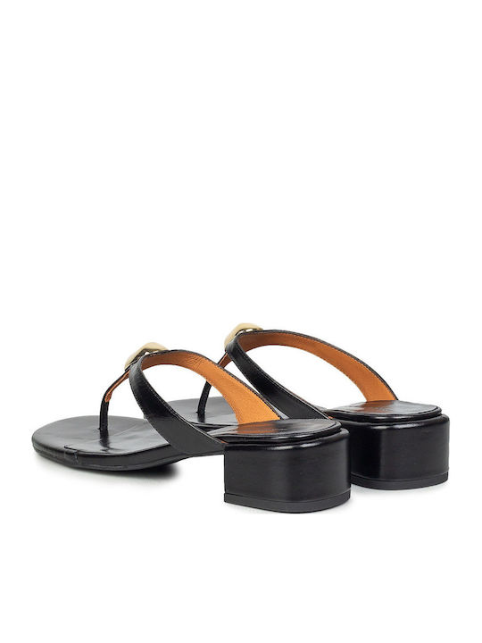 Damen Flache Sandalen Schwarz