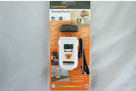 Измервател на Влага за Дърво и Строителни Материали Laserliner Dampchek ±2% ±0.5%
