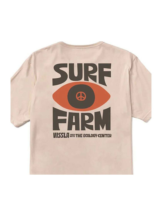 T-shirt Μπεζ