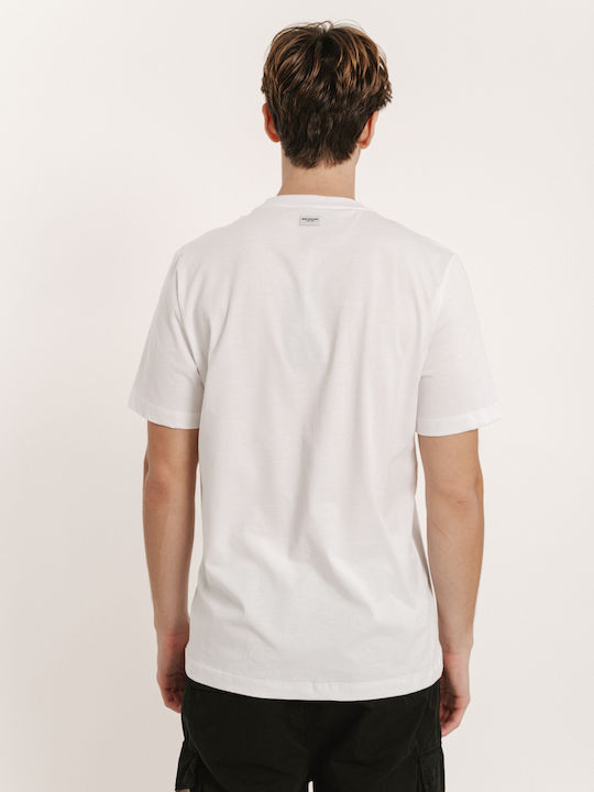 Weißes Herrenbluse MP-N-TOP-S26-011
