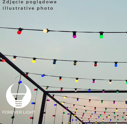 Forever Light Λάμπες LED 2W για Ντουί E27 και Σχήμα G45 Ροζ 5τμχ