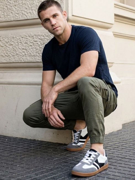 Ανδρικά Sneakers Γκρι