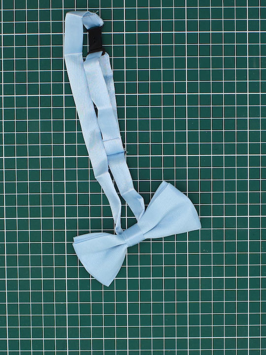 Kids' Bow Tie Buticcochet 9 X 5 Cm Solid Color Light Blue Papc352
