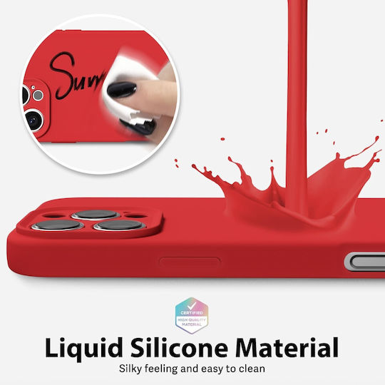 Matte Tpu Protective Case Flippy Oneplus Nord Ce3 Lite Camera Protection Shockproof Scratch-resistant Non-slip Full Coverage Red